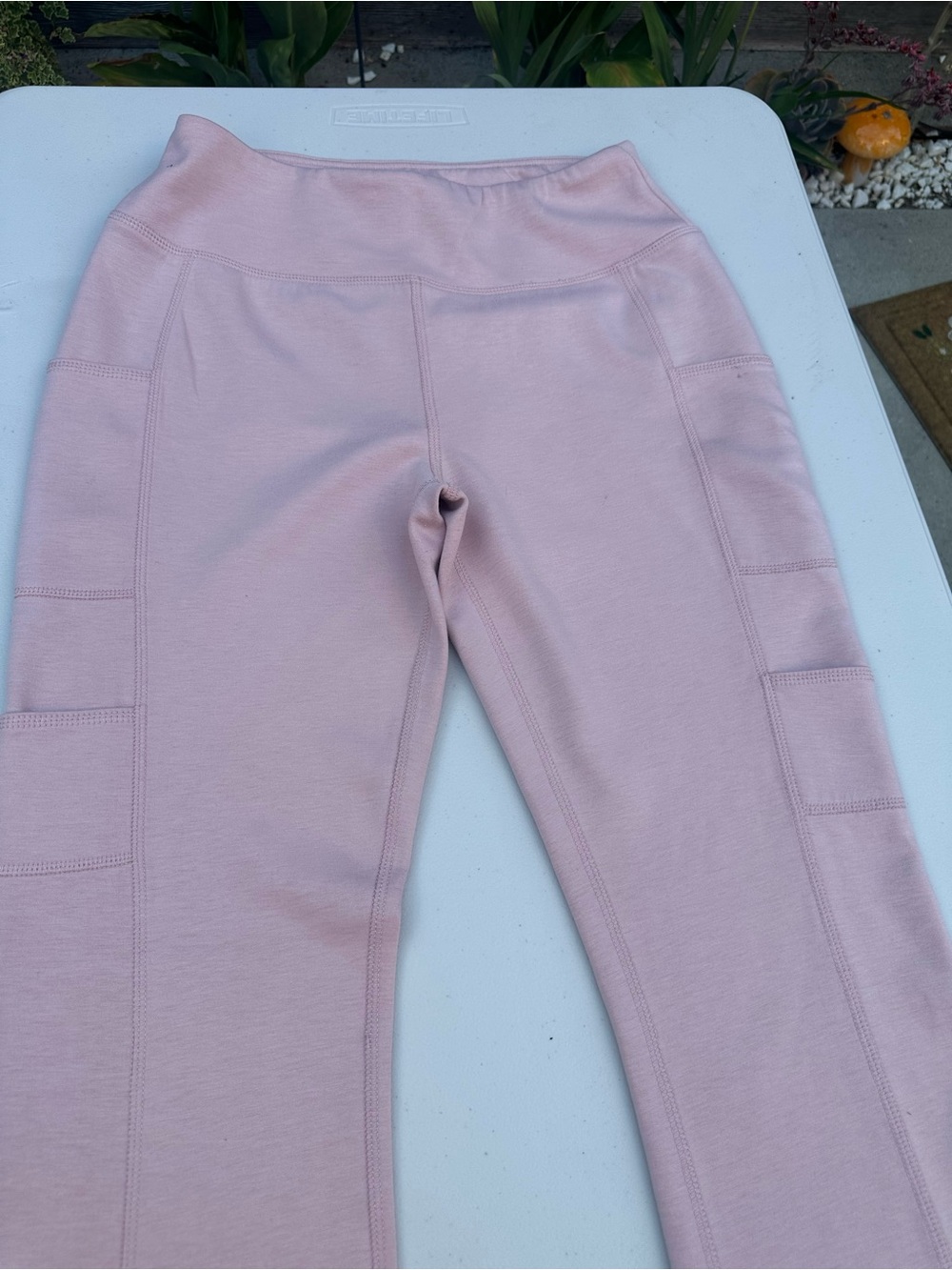Jaanuu ultrasoft Flare Leg Yoga Pants. Shanti - Picture 6 of 7